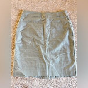 Ann Taylor Factory mint Pencil Skirt size 8